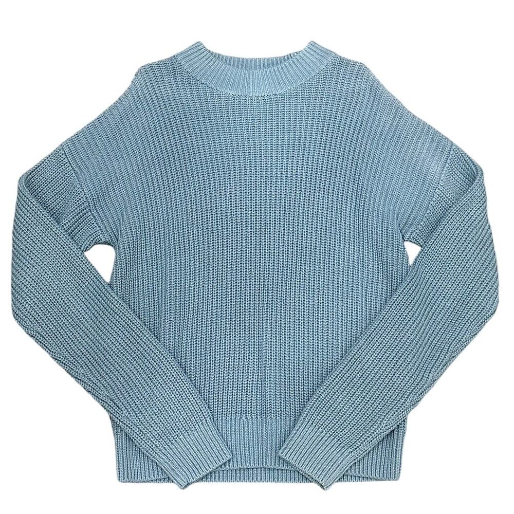 Treasure & Bond Blue Knit Sweater Girls Large 10/12 NWOT